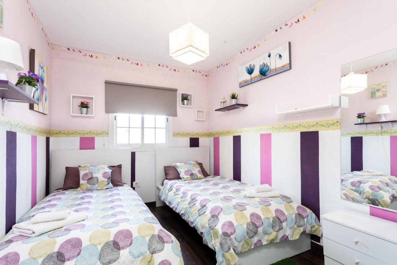 Villa Blanca Tenerife - Private Rooms - Terrace And Bbq, 5 Minutes From The Beach And Airport San Isidro  Exterior foto